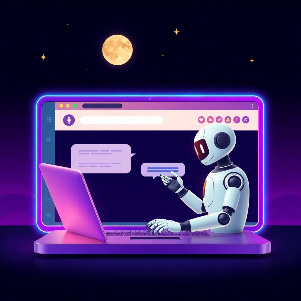Website chatbot helping a visitor and scheduling an appointment after hours